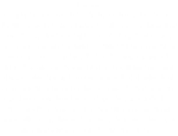 Repertorio : Aretha Franklin, David Bowie, Sly & the Family Stone, Ramones, Franz Ferdinand, The Police, Fatboy Slim, Outkast, Alicia Keys, The Rolling Stones, Ben Harper, James Brown, The B-52's, Tina Turner, Kool & the Gang, The Fugees, The White Stripes, Britney Spears, Bryan Adams, Bob Marley & the Wailers, Puff Daddy, Robert Palmer, Wyclef Jean, Aerosmith, Ray Charles, The Kinks, The Beatles, Anastasia, Little Richard, The Strokes, Steve Winwood, Chaka Khan, Curtis Mayfield, George Baker, Christina Aguilera, Radiohead, Peter Gabriel, Jamie Lidell, AC/DC, Gorillaz, Primal Scream, Stevie Wonder, Dee Lite, Pink Floyd, Gwen Stefani, The Faces, Bonnie Raitt, Genesis, Jerry Lee Lewis, Robbie Nevil, Lenny Kravitz, Frank Zappa, Labelle, Terence Trent D'arby, Prince, Cameo, Sting, Muddy Waters, Manonegra, Queen, Michael Jackson, Dillinger, George Harrison, Chuck Berry, Steely Dan, Dionne Farris, Sister Sledge, Vanessa Carlton, Funkadelic, The Clash, Patrice Rushen…